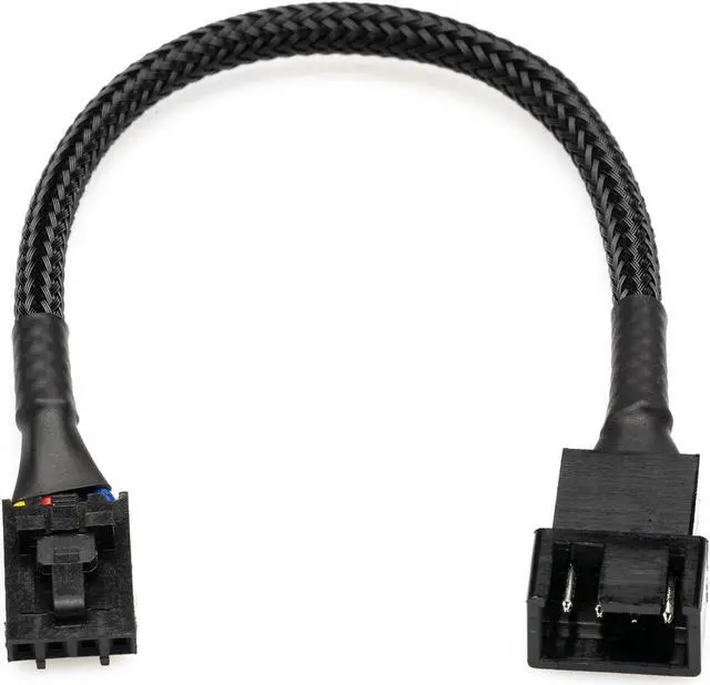 Main image of CRJ Latching 4-Pin Female PWM PC Fan Adapter Cable for Dell Motherboards