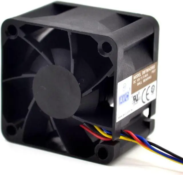 Main image of DBTB0428B2G 40mm Powerful Cooling Fan for AVC 4028 12V 1A High Speed Server Fans 40 * 40 * 28mm Dual Ball Bearing 4-Wire 4Pin PWM