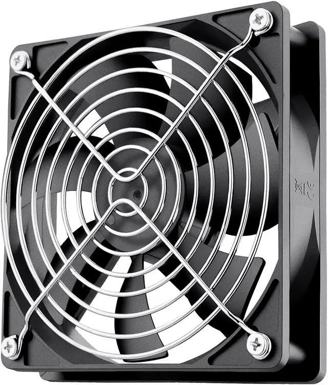 Alt view image 6 of 7 - Wathai 120x120x25mm 120mm 24v Case Fan PC Cooling DC Brushless Motor Fan High Airflow