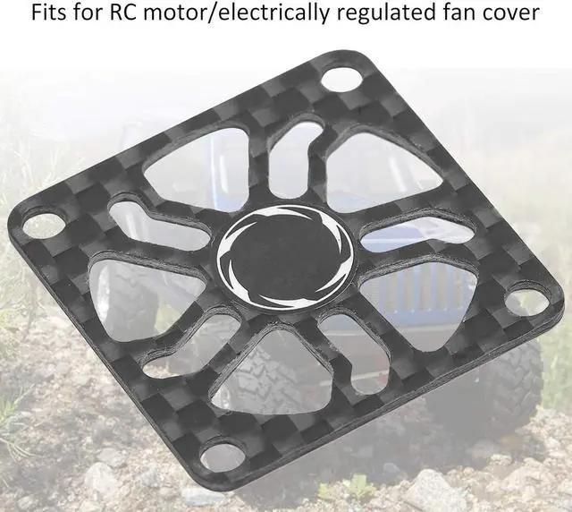 Alt view image 5 of 7 - Cooling Fan Cover, Durable RC Cooling Fan Cover Safety Protection Heat Dissipation with Cover for RC Motor User for RC Motor/electrically Regulated Fan Cover(30mm)