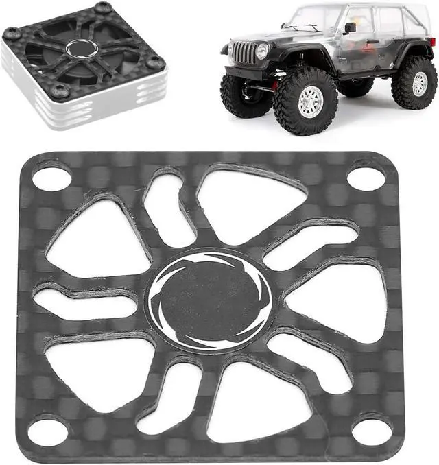 Alt view image 3 of 7 - Cooling Fan Cover, Durable RC Cooling Fan Cover Safety Protection Heat Dissipation with Cover for RC Motor User for RC Motor/electrically Regulated Fan Cover(30mm)