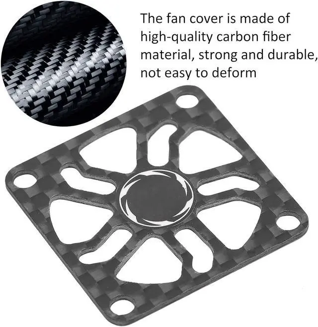 Alt view image 7 of 7 - Cooling Fan Cover, Durable RC Cooling Fan Cover Safety Protection Heat Dissipation with Cover for RC Motor User for RC Motor/electrically Regulated Fan Cover(30mm)