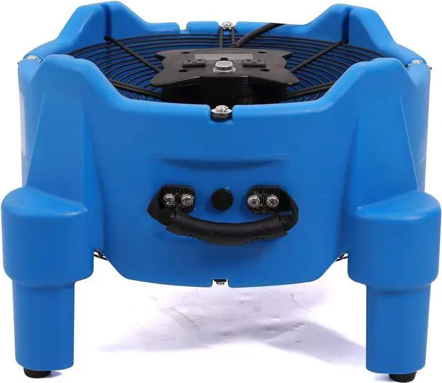 Alt view image 3 of 6 - AM30DF 1/4 HP 3000 CFM Axial Air Mover Blower Fan - Powerful Down Draft Fan for Drying, Cooling, and Ventilation