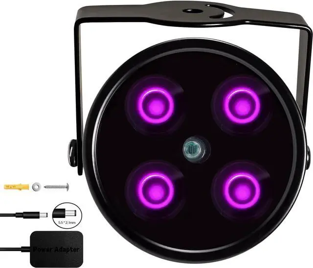 Main image of JC IR Illuminator 4-Led Infrared Light for IR Camera, Quest Series and PSVR2 with Power Adapter