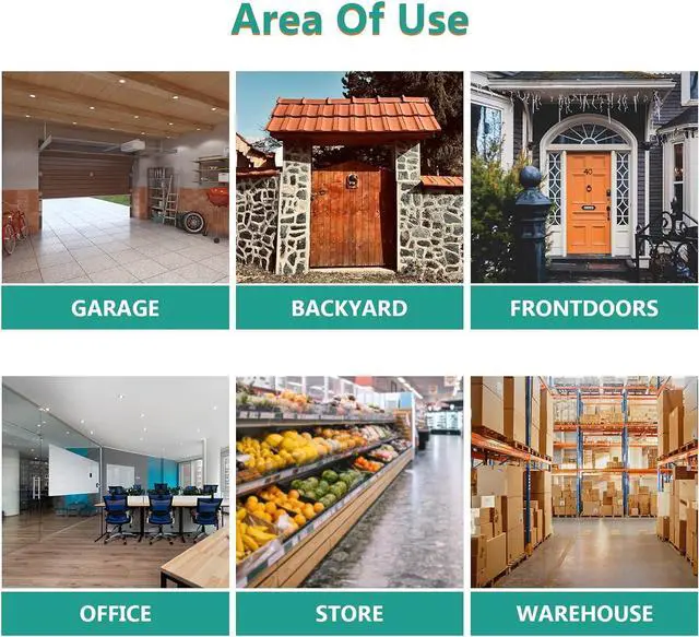 Alt view image 7 of 7 - WALI Dummy Fake Simulated Surveillance Security CCTV Dome Camera Indoor Outdoor with One LED Light, Warning Security Alert Sticker Decal (TC-B4), 4 Packs, Black