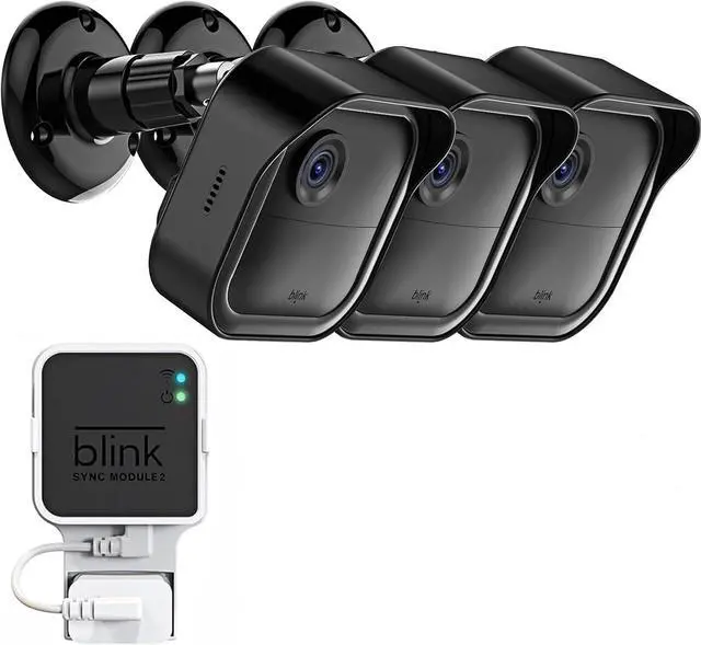 Alt view image 7 of 7 - 3 Pack Blink Outdoor Camera Mount with Sync Module Mount for Outdoor 4/2K+ | 360° Adjustable, Weatherproof Housing, Easy Install Mounting Bracket for Blink Outdoor 4/Outdoor 2K+/3rd Gen Camera System