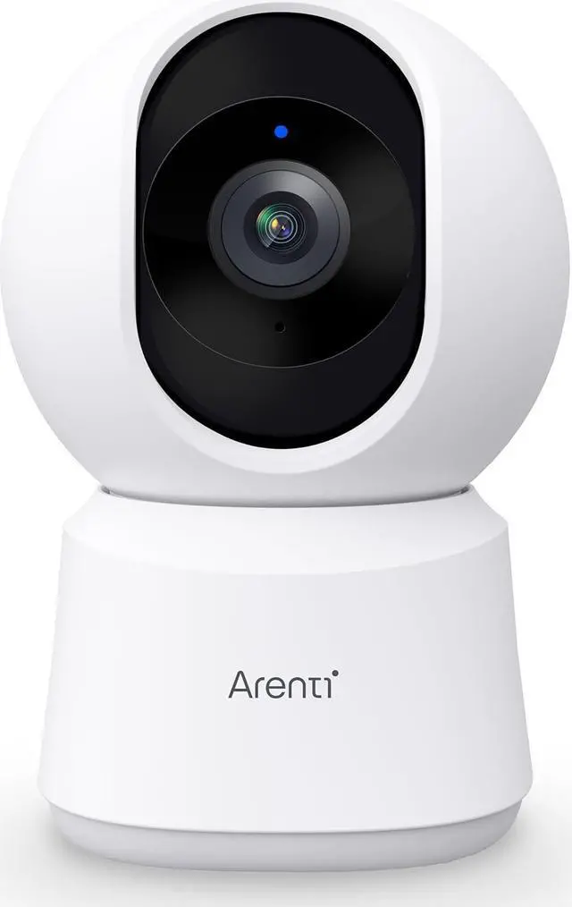 Main image of ARENTI 5ghz WiFi Security Camera Indoor, 4MP Plug-in Pet Dog Camera with Phone App, Baby Home Cam 2.4G/5G Dual-Band, AI Motion Detection, Auto Tracking, 2-Way Talk, Night Vision, Works with Alexa