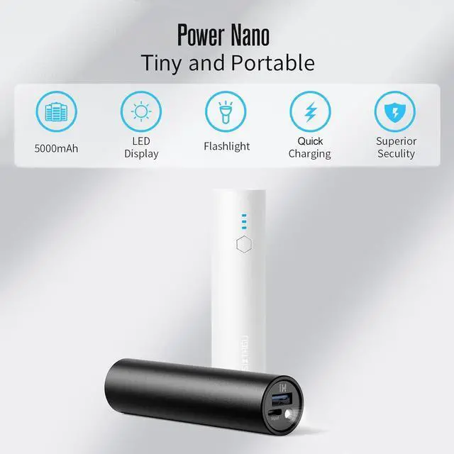 Alt view image 6 of 6 - Portable Charger Power Bank S03 2-Pack 5 000mAh Battery Pack with Fast Charging USB-C (in&Out) Compatible with iPhone 15/15 Plus/15 Pro/15 Pro Max iPhone 14/13 Series and Android Phone