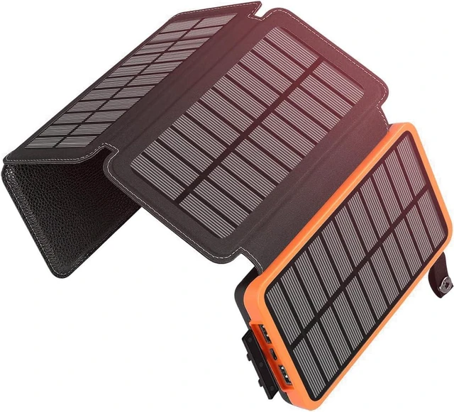 25000mah solar power bank