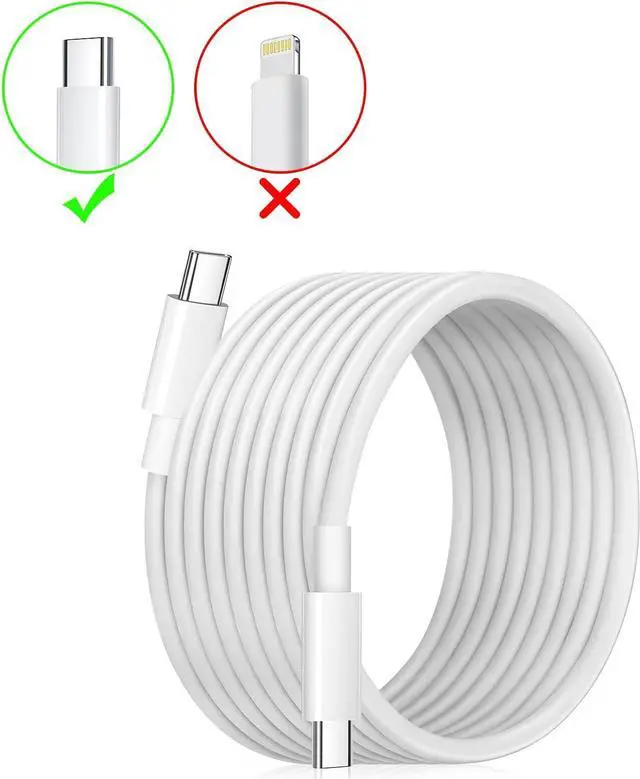 Main image of 20W USB C Fast Charger for iPhone 15, iPad Pro 12.9, 2018-2022,iPad Pro 11 inch, iPad Air 5th/4th, 2022 iPad 10th Generation, iPad Mini 6, Pixel 5/2X /3XL,with 6.6foot USB C to C Charging Cable