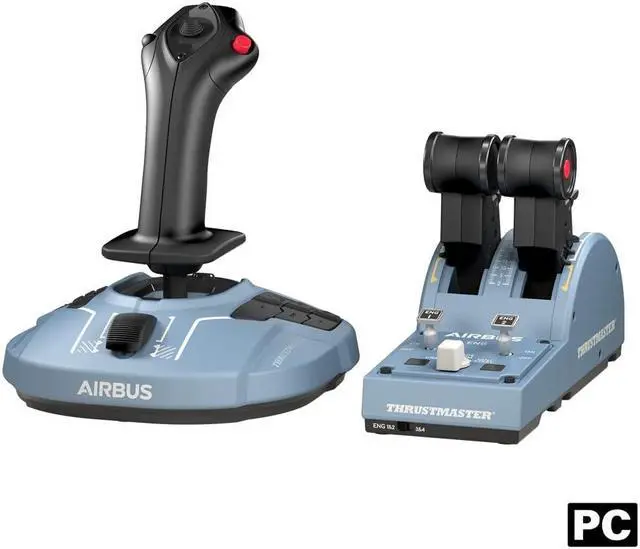 Alt view image 2 of 7 - Thrustmaster TCA Officer Pack Airbus Edition for Flight Simulation (Compatible with PC)