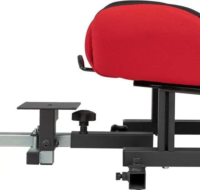 Alt view image 3 of 6 - Centered Flight Stick Lower Mount Bracket with Height Adjusmtent. Plates Included. Configuration #6 Compatible with Thrustmaster Warthog, F-16C Viper HOTAS, F/A 18, VirPil, VKB and WinWing Sticks
