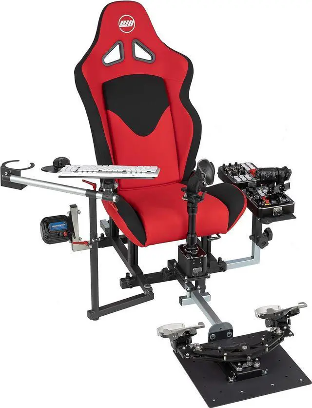 Alt view image 6 of 6 - Centered Flight Stick Lower Mount Bracket with Height Adjusmtent. Plates Included. Configuration #6 Compatible with Thrustmaster Warthog, F-16C Viper HOTAS, F/A 18, VirPil, VKB and WinWing Sticks