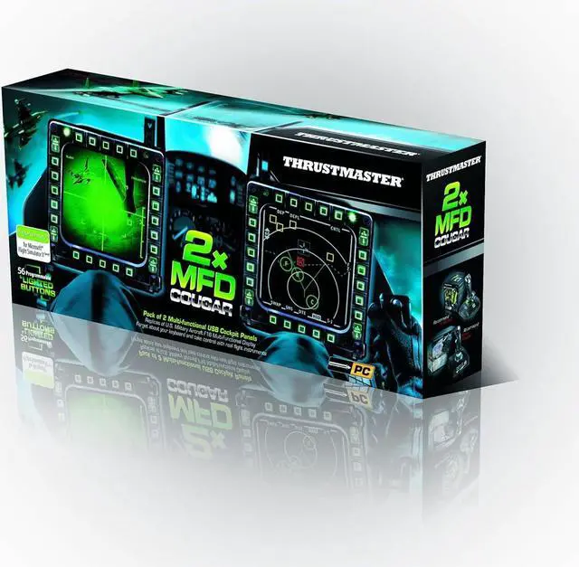 Alt view image 6 of 7 - Thrustmaster MFD Cougar Pack (Compatible with PC)