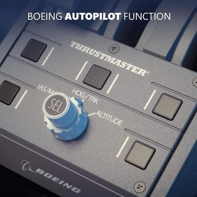 Alt view image 6 of 6 - Thrustmaster TCA Quadrant Boeing Edition Throttle Add-On - XBOX & PC
