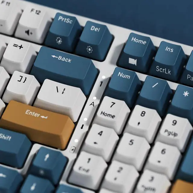 Alt view image 3 of 7 - RK ROYAL KLUDGE RK98 Wireless Mechanical Keyboard Triple Mode 2.4G/BT5.1/USB-C 100 Keys Hot Swappable Brown Switches with Number Pad RGB Backlit 3750mAh Battery NKRO Gaming Keyboard Ergonomic Design