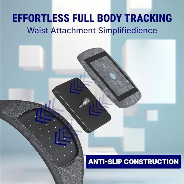 Alt view image 5 of 7 - Skywin VR Tracker Belt and Strap Bundle for HTC Vive System Pucks - Adjustable Hand Straps Waist Full-Body Tracking in Virtual Reality (1 Belt 2 Straps)