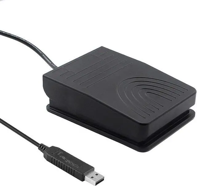 Main image of [Upgraded] iKKEGOL USB Foot Pedal Switch Video Game PC Hands Free Footswitch One Key Control Program Computer Mouse Keyboard HID with 2M Cable