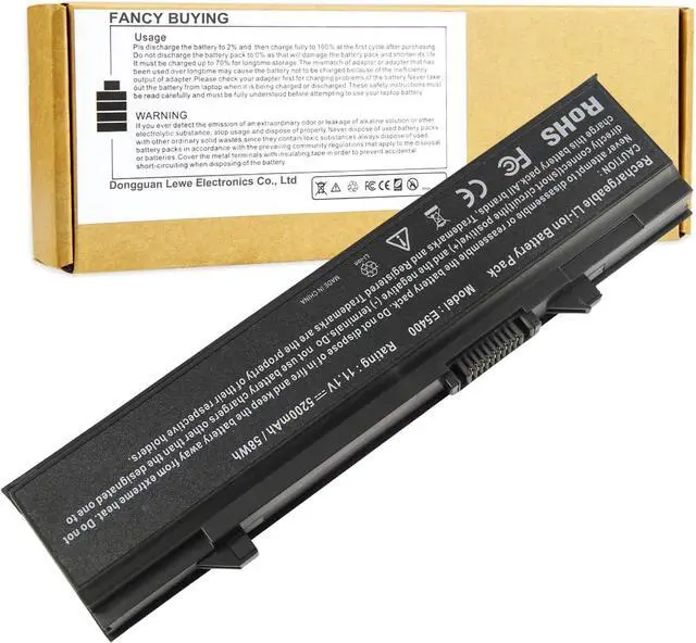 Main image of Fancy Buying Laptop Battery for Dell Latitude E5400 E5410 E5500 E5510 KM742 KM769 RM656 T749D