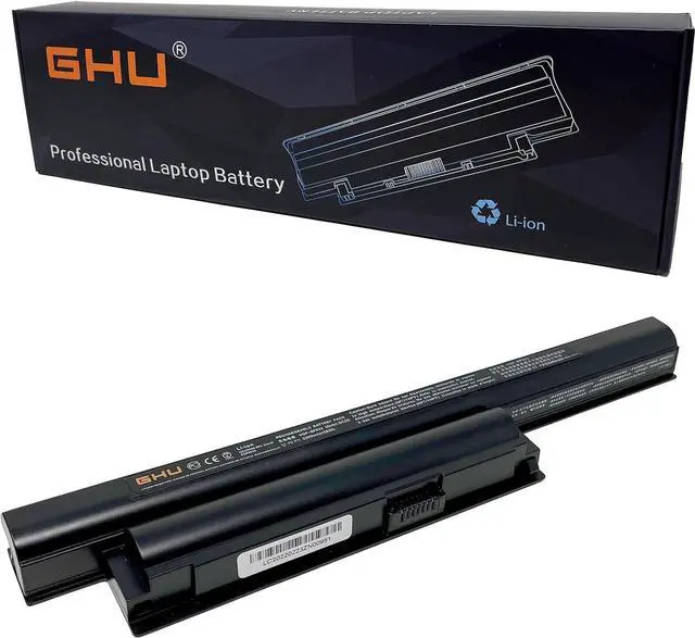 Main image of GHU New Battery 58 WH Replacement for VGP-BPS22 BPS22 VGP-BPS22A VGP-BPL22 VGP-BPS22/A Compatible for Selected Sony VAIO Notebook Battery 6-Cell 5200mAh 58Wh