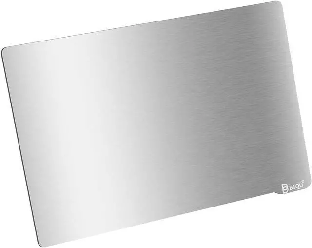 Alt view image 6 of 7 - BIQU Resin Build Plate+Magnetic Sheet,202X128mm Resin Flexible Steel Plate Flex Bed for Anycubic Mono X,Anycubic Photon X,Smart kumitsu KL9 3D Printer(8x5inch),Sliver