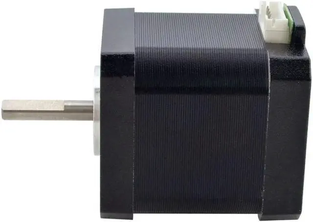 Alt view image 3 of 5 - STEPPERONLINE Nema 17 Stepper Motor 2A 55Ncm Bipolar 1.8 Degree 4-Lead for 3D Printer CNC Extruder,1 Pack