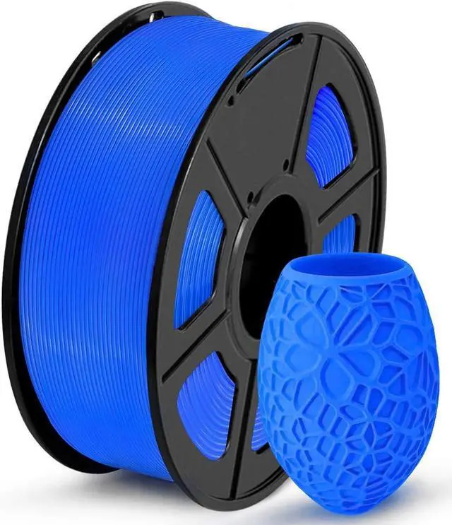 Main image of SUNLU PLA 3D Printer Filament PLA Filament 1.75mm, Neatly Wound PLA 3D Printing Filament 1.75mm, Dimensional Accuracy +/- 0.02 mm, Fit Most FDM 3D Printers, 1kg Spool (2.2lbs), PLA Blue