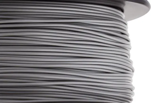 Alt view image 2 of 7 - HATCHBOX 1.75mm Cool Gray PLA 3D Printer Filament, 1 KG Spool, Dimensional Accuracy +/- 0.03 mm, 3D Printing Filament