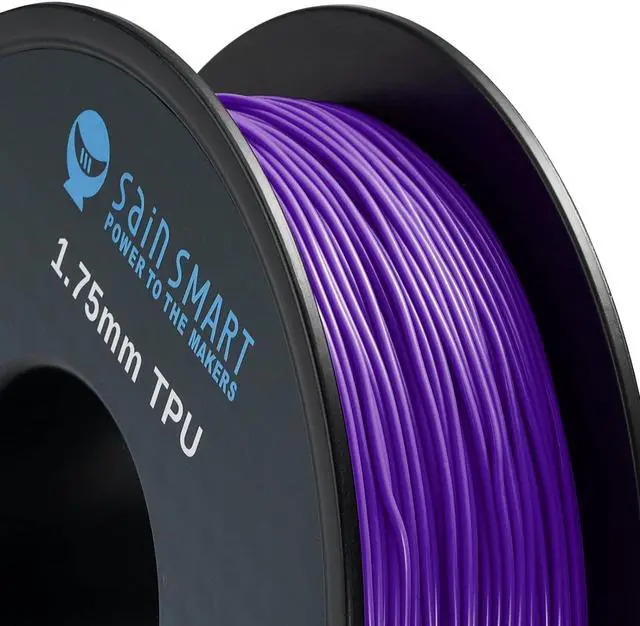 Alt view image 4 of 6 - SainSmart Flexible TPU 3D Printing Filament, 1.75 mm, 0.8 kg, Dimensional Accuracy +/- 0.05 mm, Kaoss Violet
