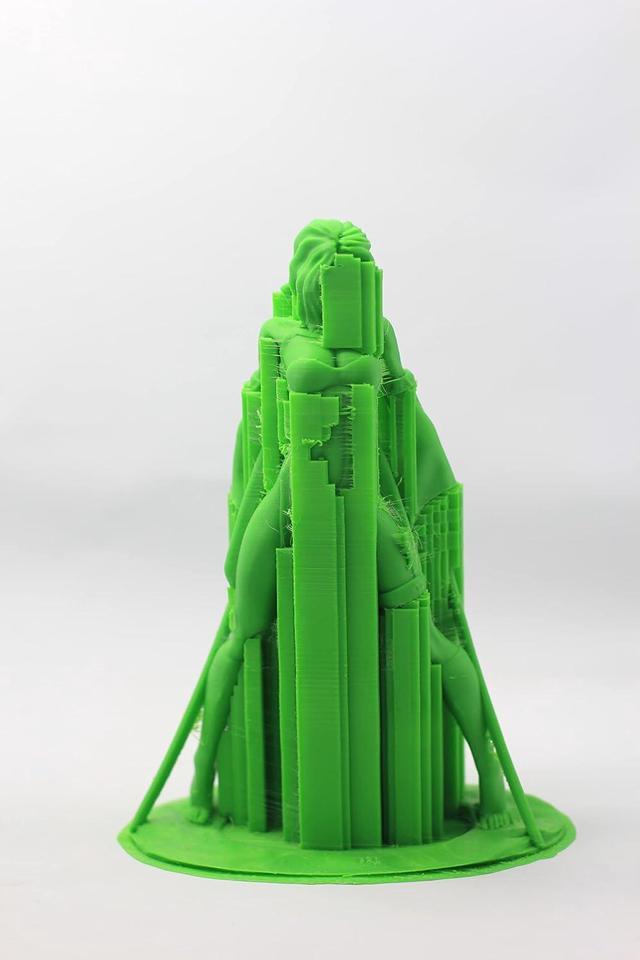 Alt view image 5 of 7 - Polymaker PolySmooth PVB Filament 1.75mm 3D Printer Filament Green 750g Spool - Print Like PLA Filament 1.75, Easy Smoothable Post Process with IPA Alcohol, Work with Polysher Polymaker
