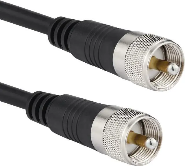 Alt view image 2 of 5 - Ullnosoo RG8x Coaxial Cable 18ft, CB Coax Cable, UHF PL259 Male to Male Low Loss CB Antenna Cable, 50 Ohm for HAM Radio, Antenna Analyzer, Dummy Load, SWR Meter