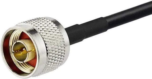Alt view image 6 of 6 - Superbat Wlaniot Low Loss N Male to SMA Male with Weatherproof Connectors RG58 Cable25feet,7.5M for Celling Antenna