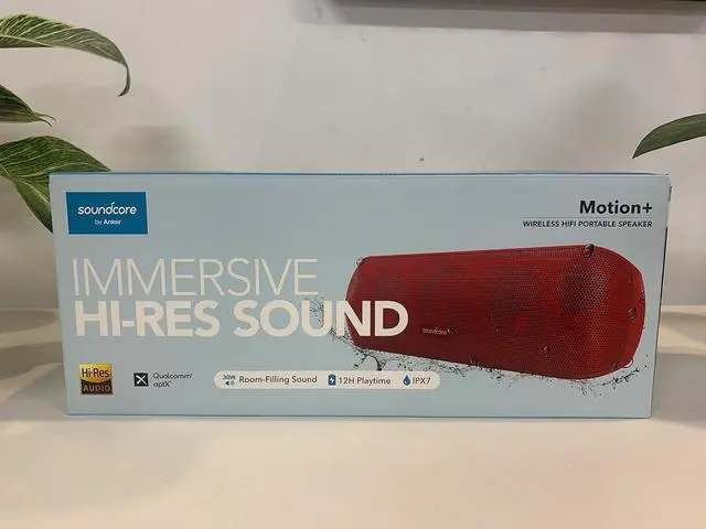 Alt view image 6 of 7 - Soundcore Motion+ Bluetooth Speaker with Hi-Res 30W Audio