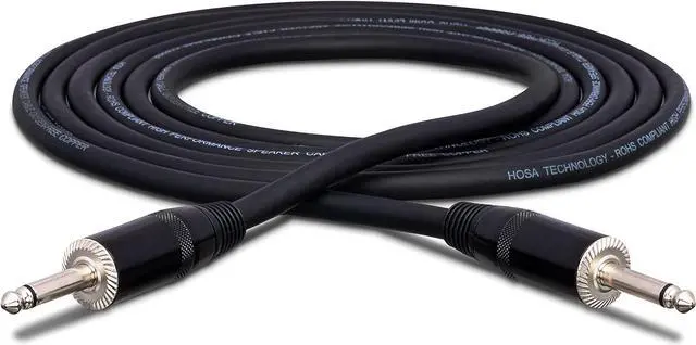 Main image of Hosa SKJ-403 REAN 1/4" TS Pro Speaker Cable, 3 Feet