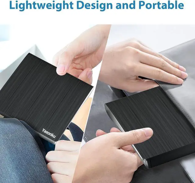 Alt view image 6 of 7 - External CD DVD Drive, USB 3.0 Portable CD DVD +/-RW Optical Drive, DVD/CD ROM Rewriter Burner, Compatible with Laptop Desktop PC Windows Linux OS Mac