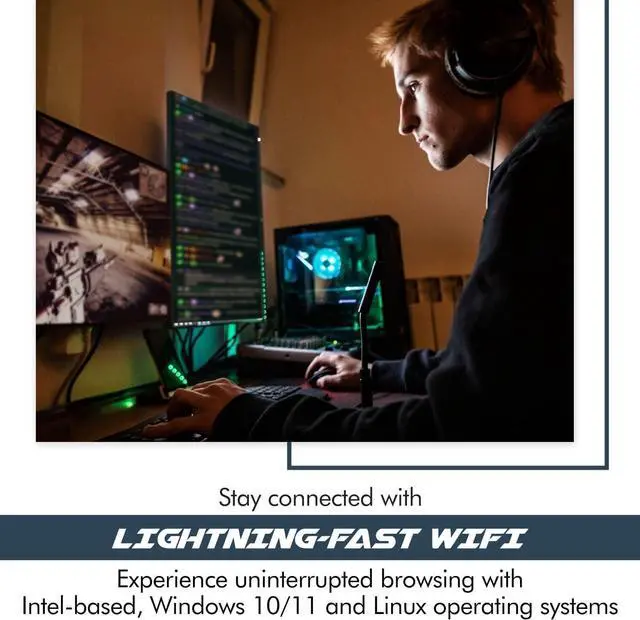 Alt view image 3 of 7 - AX200 WiFi 6 Adapter | Dual-Band 802.11ax M.2 WiFi Card for PC | Up to 2.4 Gbps | No vPro | Supports Bluetooth 5.2 & Intel, AMD, Windows 10/11, Linux AX200NGW (AX200)