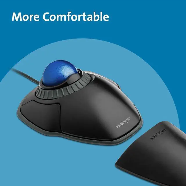 Alt view image 2 of 6 - Kensington Orbit Trackball Mouse with Scroll Ring (K72337US), 4 1/2X5 1/2X2"