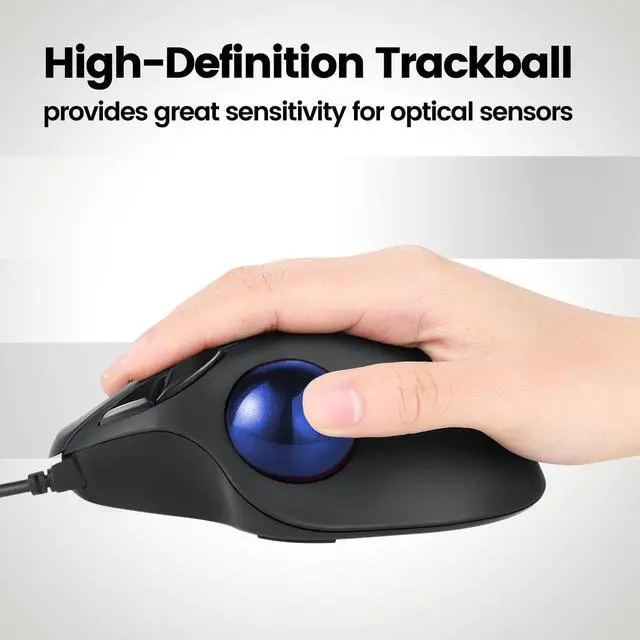 Alt view image 4 of 7 - Perixx PERIPRO-303GB Small Trackball 34mm Replacement Ball for Perimice and M570 Elecom Kensington Glossy Blue (18025)