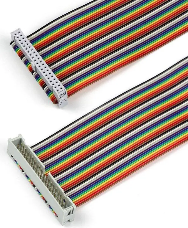 Alt view image 3 of 6 - UCTRONICS Male to Female GPIO Ribbon Cable 40pin 8inch Breadboard Jumper Wires for Connection Raspberry Pi 3 2 Model B B+ w/ 3.5/5 inch TFT Touch Screen LCD Display