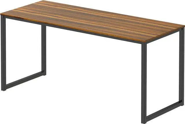 Alt view image 5 of 6 - SHW Home Office 48-Inch Computer Desk, 24" Deep, Walnut