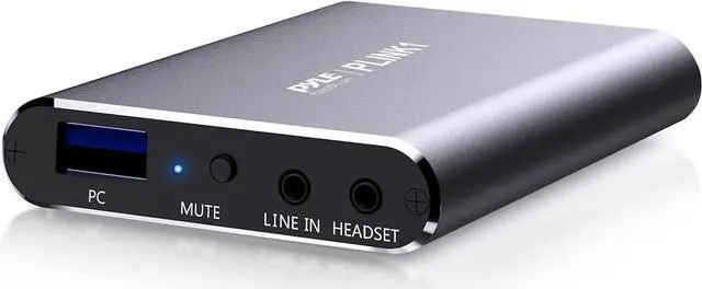 Main image of PyleUsa Capture Card - Full HD 1080p 4K HDMI-to-USB Audio-Video Via DSLR Camcorder Action Cam, Ultra Low Latency, Record to Computer for Gaming, Streaming, Conference or Live Broadcasting - PLINK1
