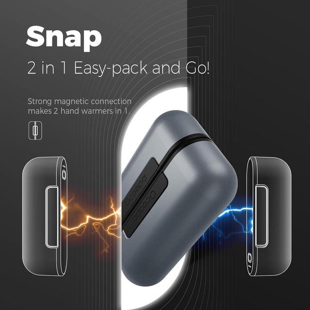 AJVV Rechargeable Hand Warmers 2 Pack – 8000mAh Magnetic Puppy-Shaped Electric Warmers For Winter