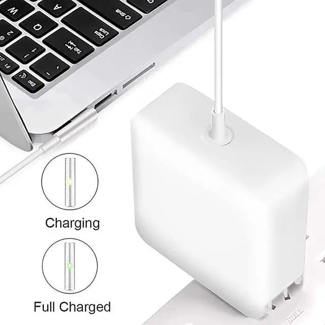 Alt view image 4 of 7 - Universal Charger 60W L-Tip Laptop Charger Compatible with Mac Book Pro Before Mid 2012 Magnetic Powerful Connect Original Quality