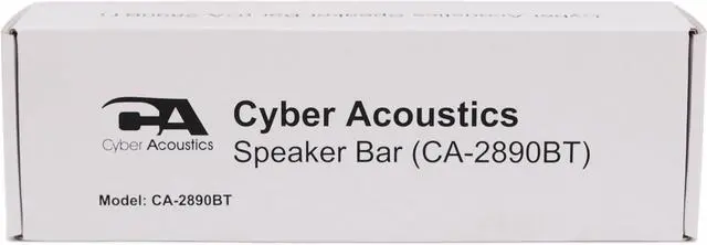 Alt view image 7 of 7 - Cyber Acoustics USB & Bluetooth Speaker Bar (CA-2890BT)  USB Powered Speaker with Speakerphone for PC and Bluetooth to Simultaneously Connect to Smartphones, Clamps to Monitor, Convenient Controls
