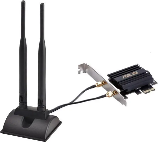 Alt view image 6 of 7 - WiFi Antenna Dual Band 2.4GHz - 5.8GHz with RP-SMA Connector Magnetic Base for Wireless Network Router - USB Adapter - PCI PCIe Cards - Signal Booster - Access Point - Wireless Range Extender