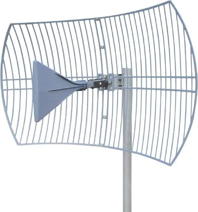 Main image of Griddy: Grid Parabolic Antenna Kit for 4G LTE, 5G NR, and WiFi | 40 km Range | +26 dBi | Works w/Cell Phone Boosters, Modems, Routers, and Gateways | Antenna Only