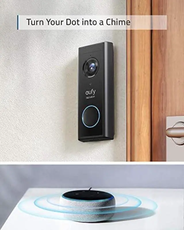 Alt view image 5 of 5 - eufy Security, Wireless Video Doorbell S220 Add-on with 2K Resolution Video, Easy Self-Installation, Enhanced Home Security, Cost-Effective, Compatible with HomeBase 1, 2, 3, E