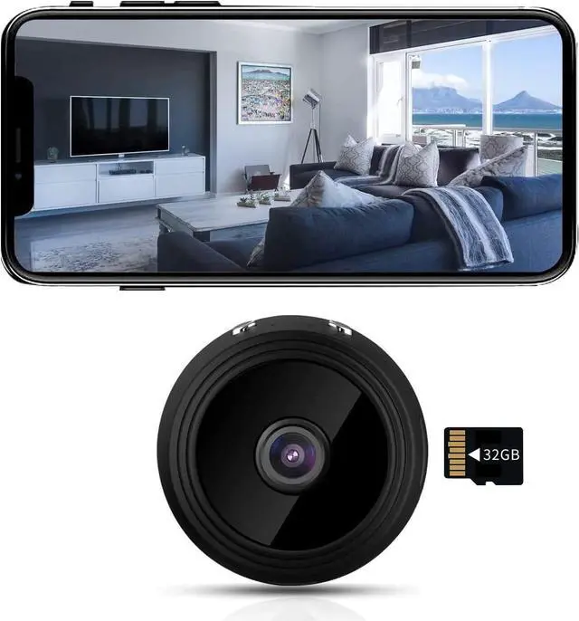 Main image of Hidden Camera - Spy Camera - 1080P HD Camera - Nanny Cam - Best Mini Camera - WiFi Wireless Camera - Live Video Recorder with Night Vision - Surveillance Camera Full HD - Car Cameras for Surveillance