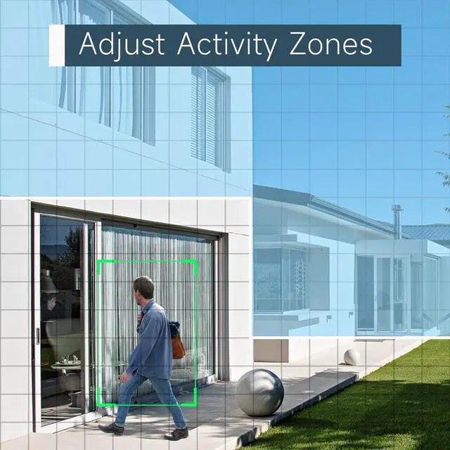 Alt view image 5 of 7 - Gadpiparty Security Cameras Wireless Outdoorz, 2K Battery Powered AI Motion Detection Spotlight Siren Alarm Surveillance Indoor Home Camera, Color Night Vision, 2-Way Talk, IP65, Cloud/SD, Compatible