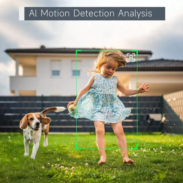 Alt view image 7 of 7 - Gadpiparty Security Cameras Wireless Outdoorz, 2K Battery Powered AI Motion Detection Spotlight Siren Alarm Surveillance Indoor Home Camera, Color Night Vision, 2-Way Talk, IP65, Cloud/SD, Compatible